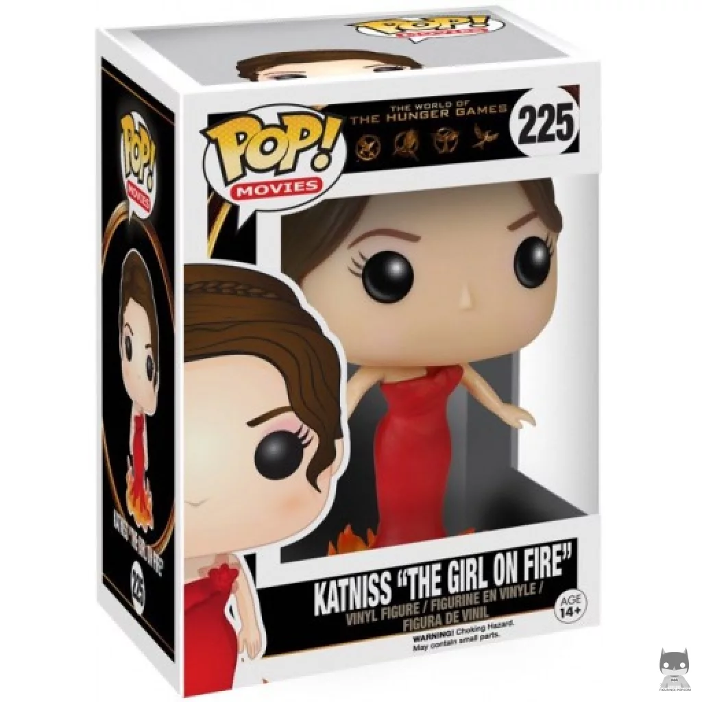 Figura Funko Pop! Katniss la chica en llamas en su caja