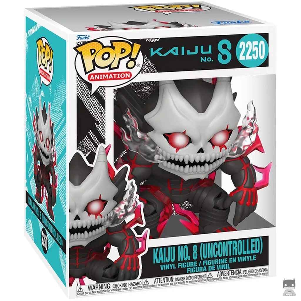 Figura Funko Pop! Kaiju No. 8 (Descontrolado) en su caja