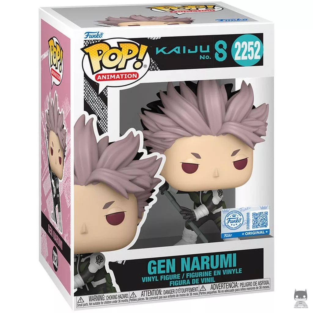 Figura Funko Pop! Gen Narumi en su caja
