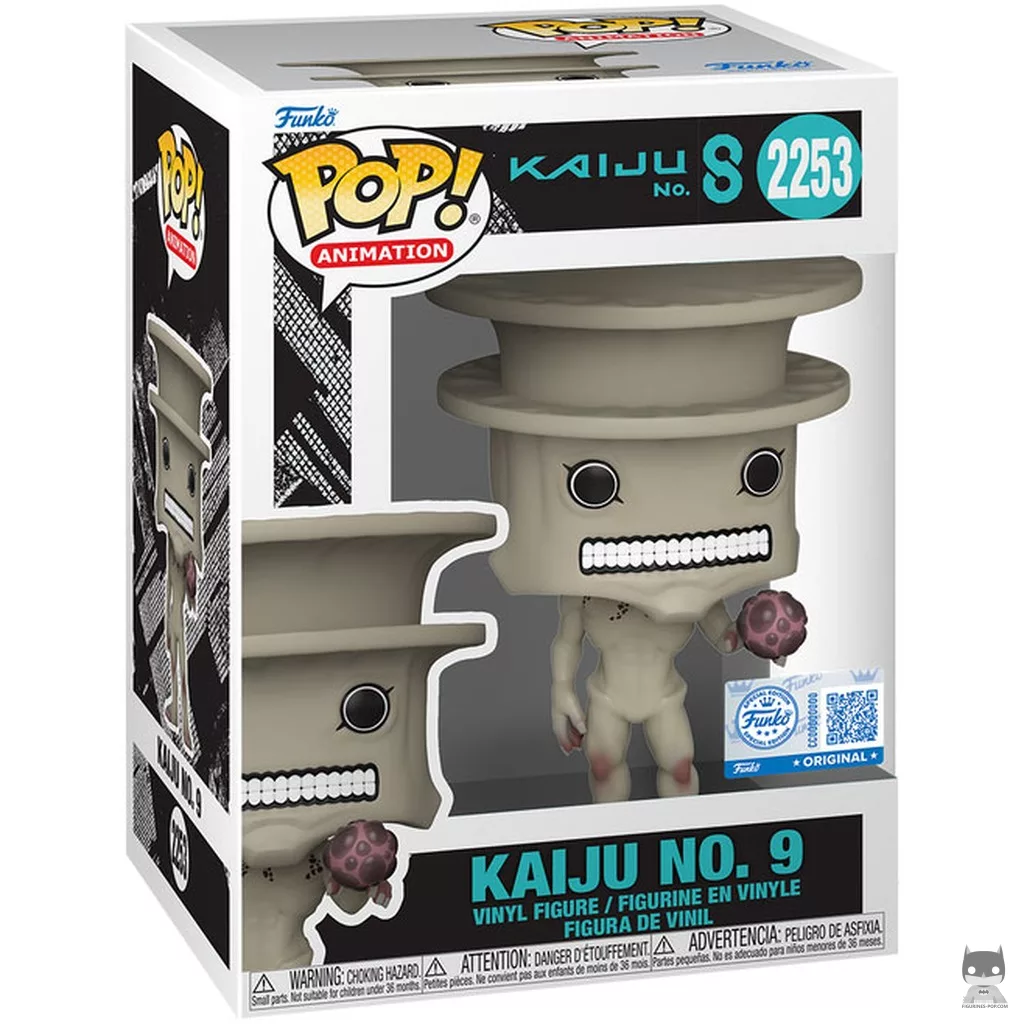 Figura Funko Pop! Kaiju No. 9 en su caja