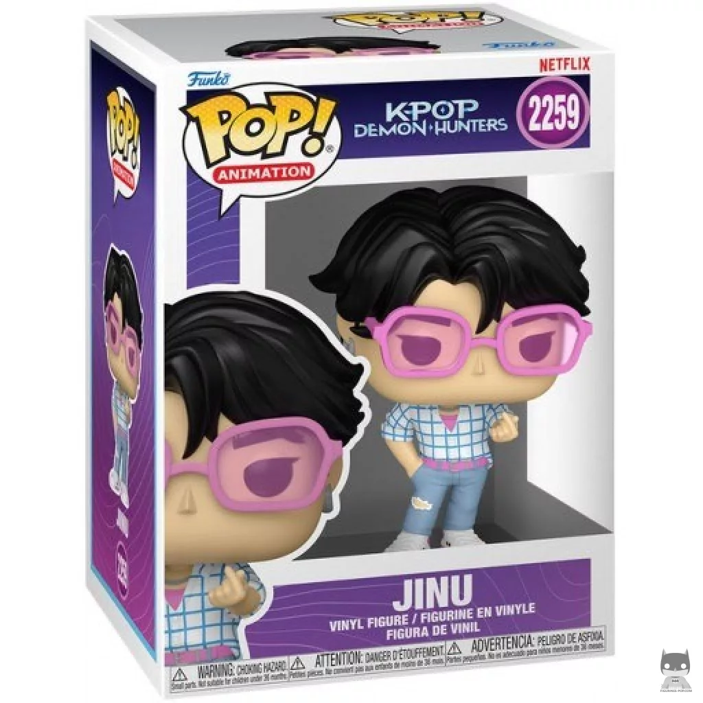 Figura Funko Pop! Jinu en su caja