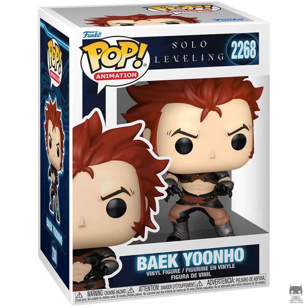 Figura Funko Pop! Baek Yoonho en su caja