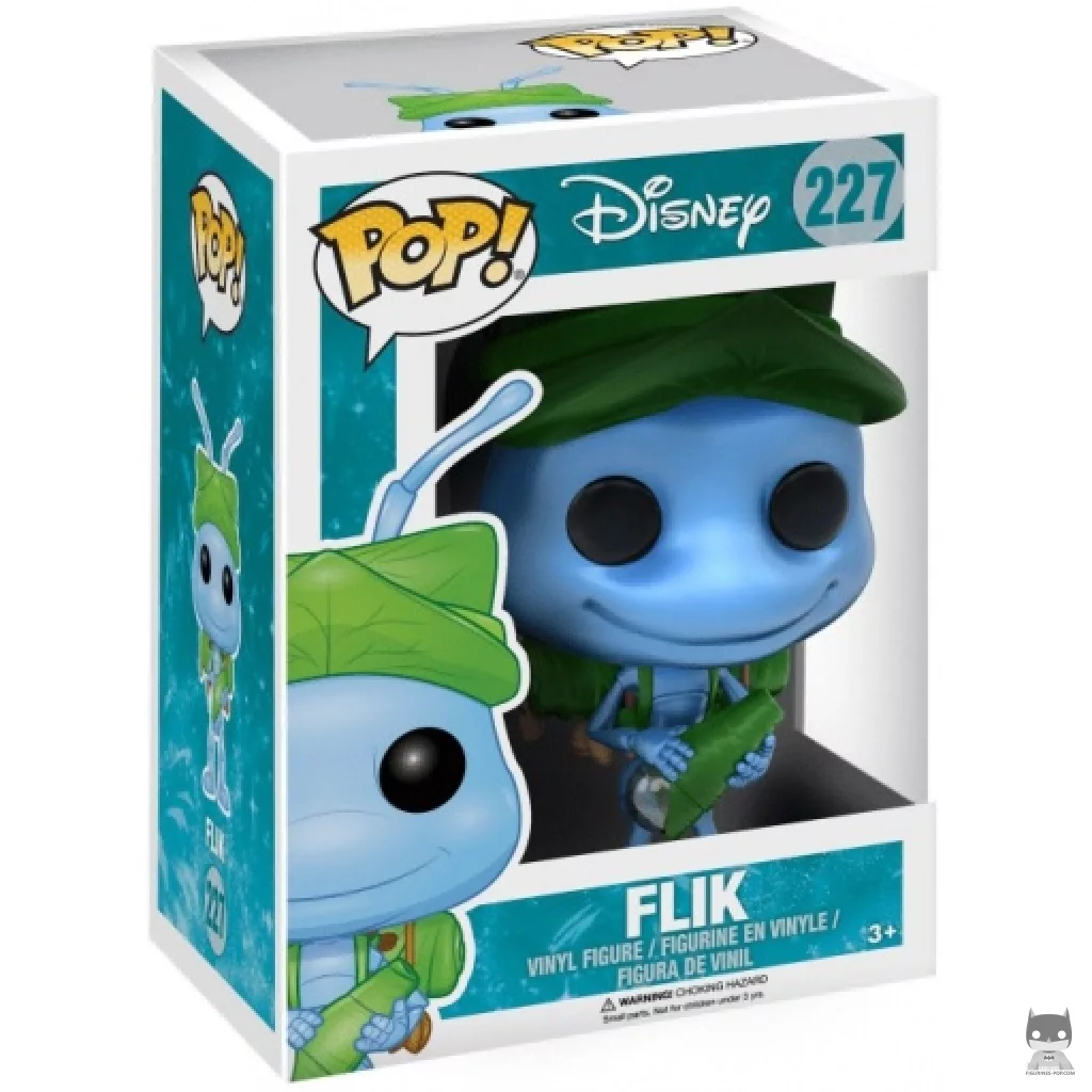 Figura Funko Pop! Flik en su caja