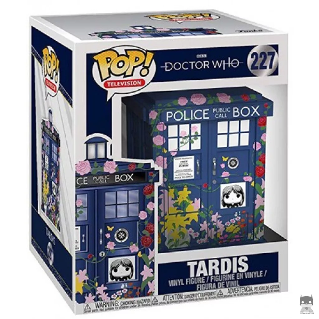 Figura Funko Pop! Tardis en su caja