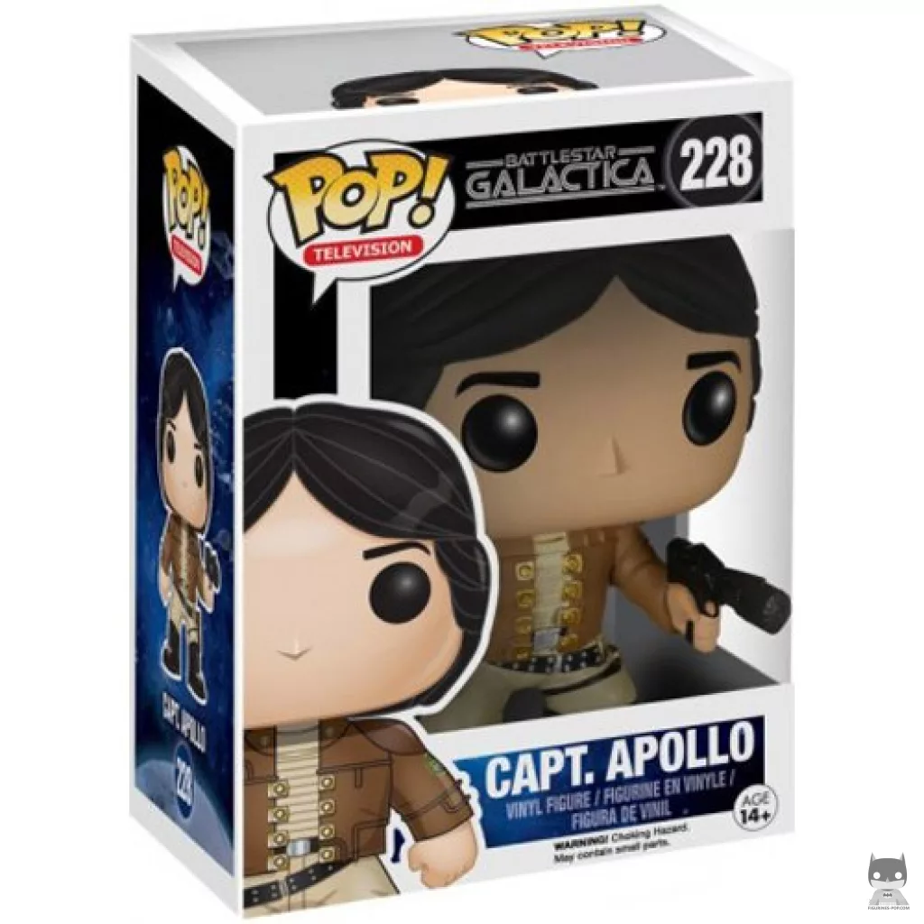 Figura Funko Pop! Captain Apollo en su caja