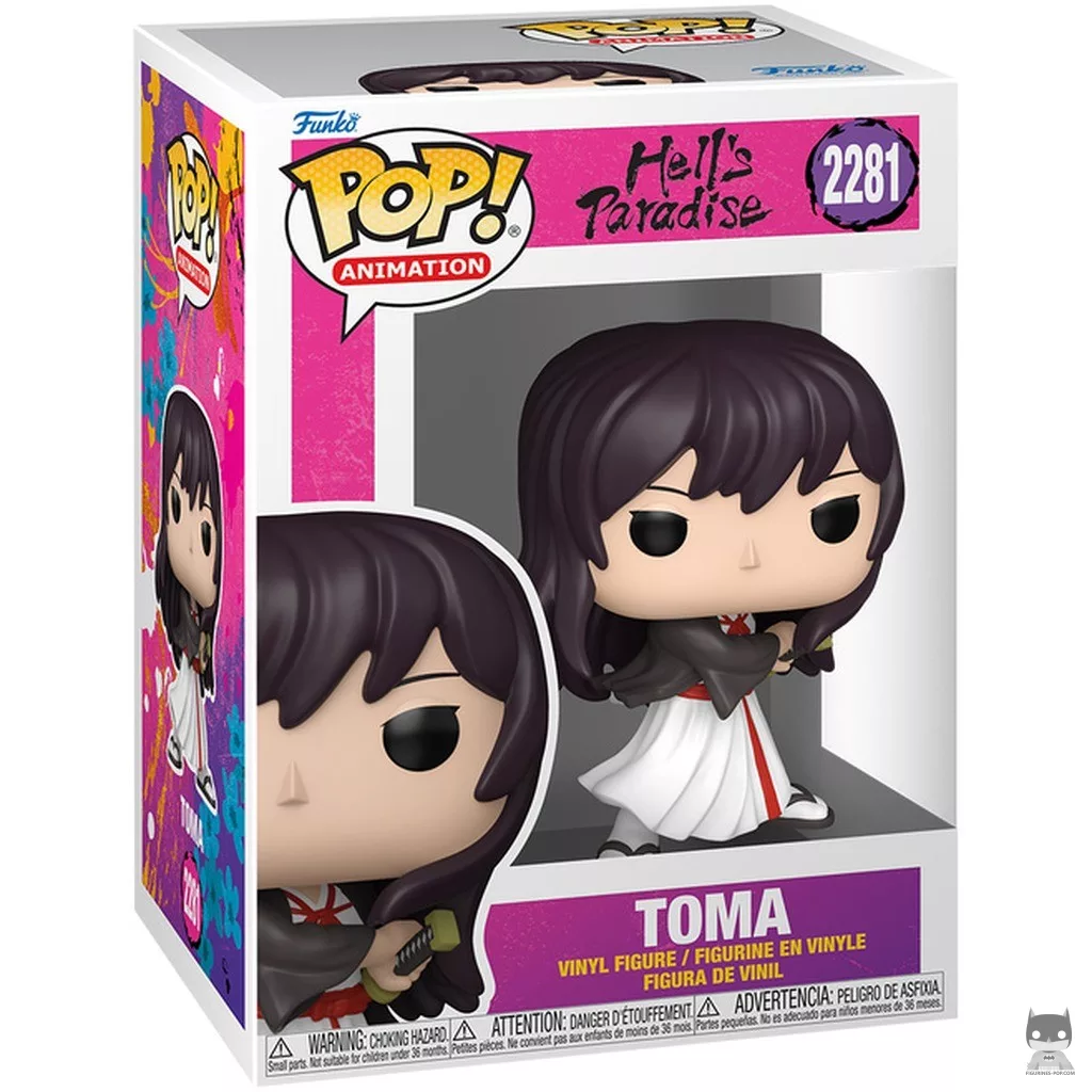Figura Funko Pop! Toma en su caja