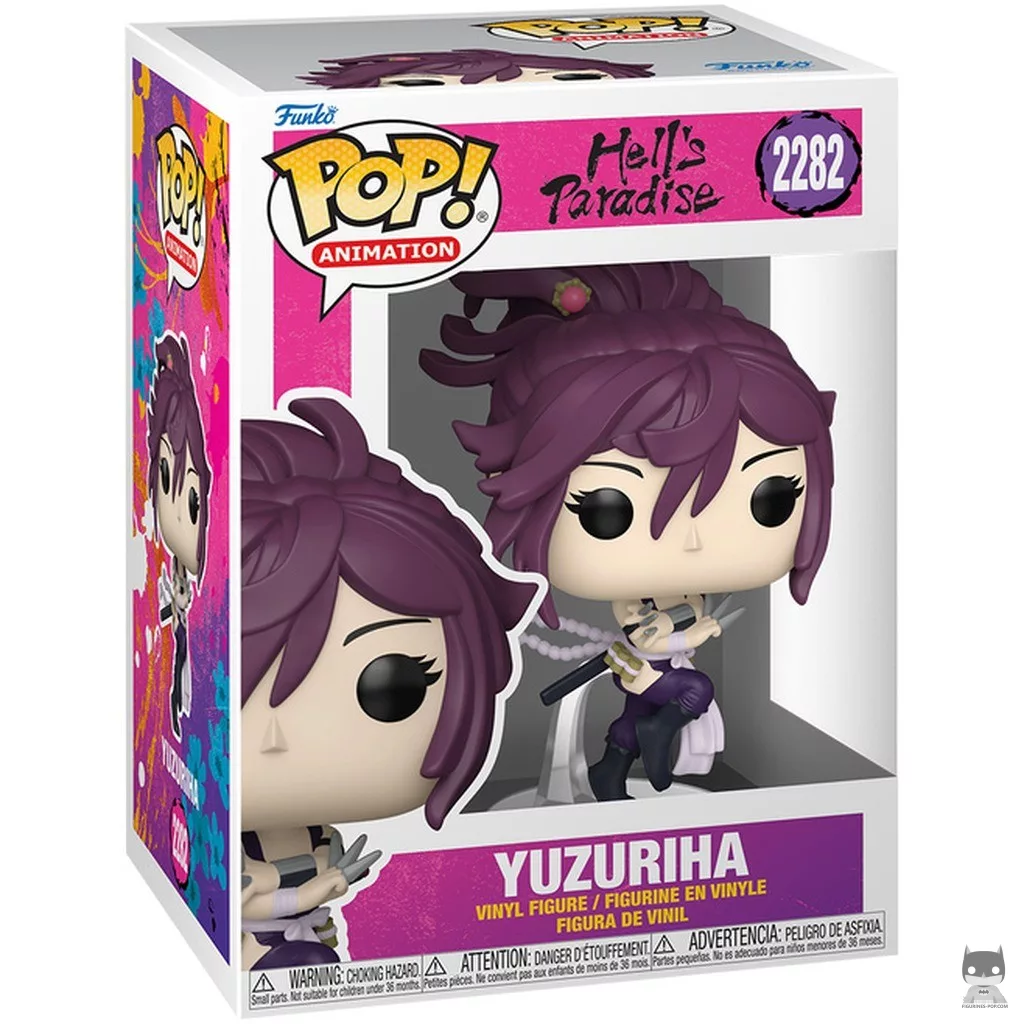 Figura Funko Pop! Yuzuriha en su caja