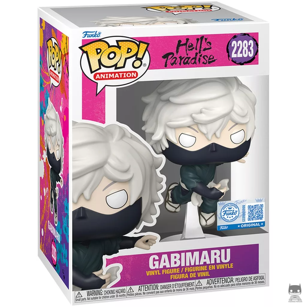 Figura Funko Pop! Gabimaru (Postura de combate) en su caja