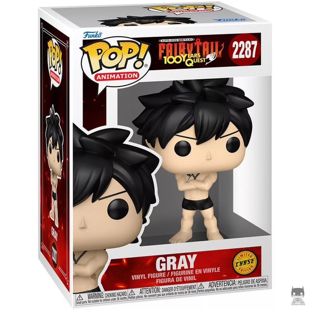 Figura Funko Pop! Gray (Chase) en su caja