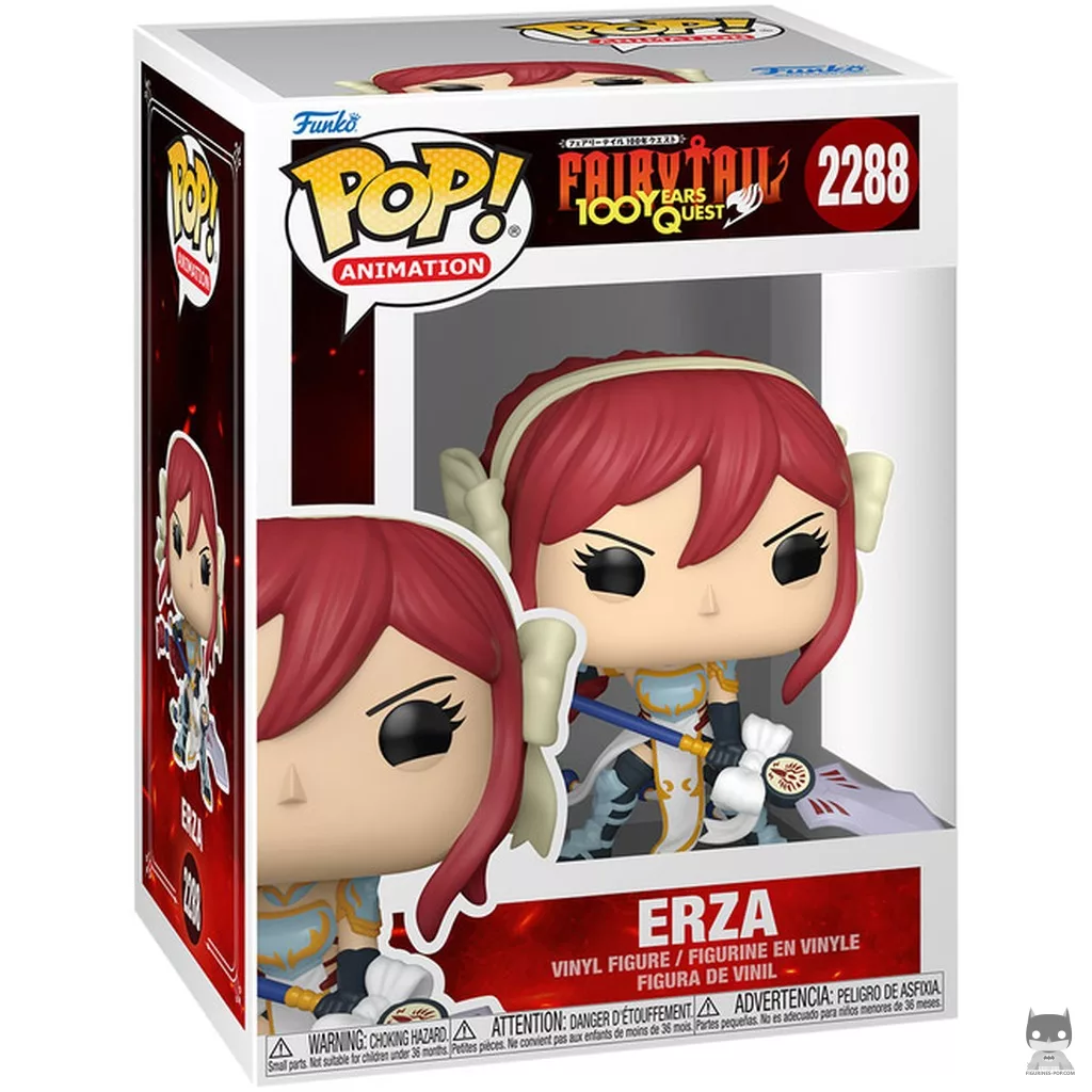 Figura Funko Pop! Erza en su caja