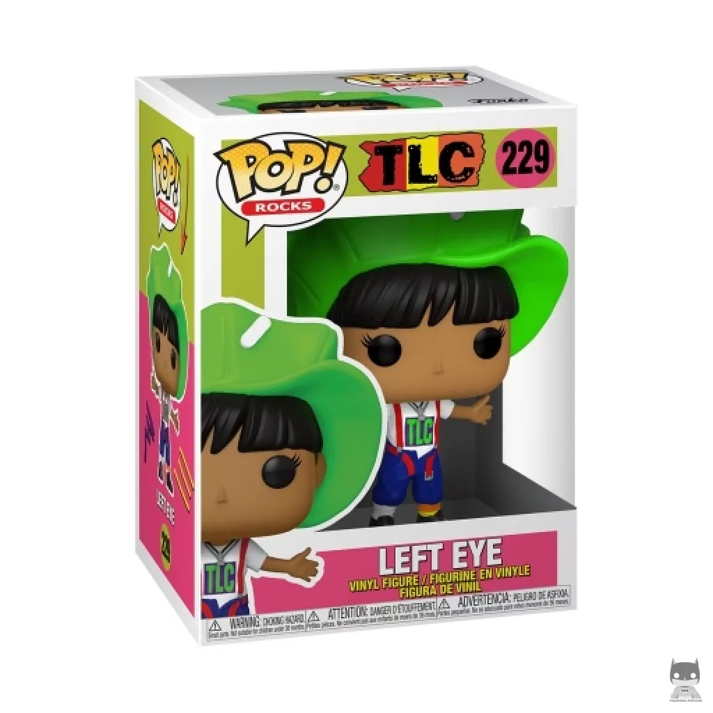 Figura Funko Pop! Left Eye en su caja