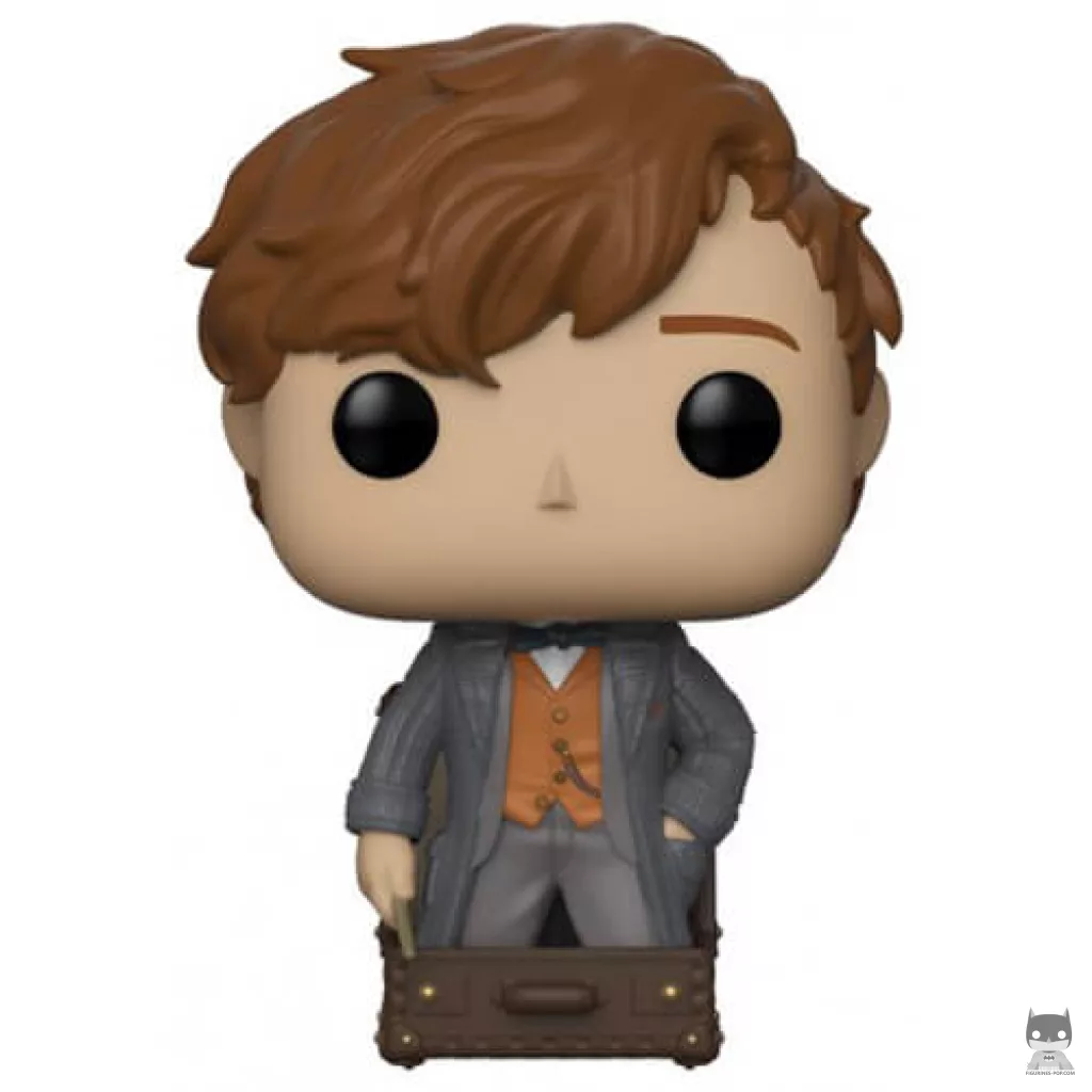 Figura Funko Pop! Newt Scamander con maleta (Los crímenes de Grindelwald)