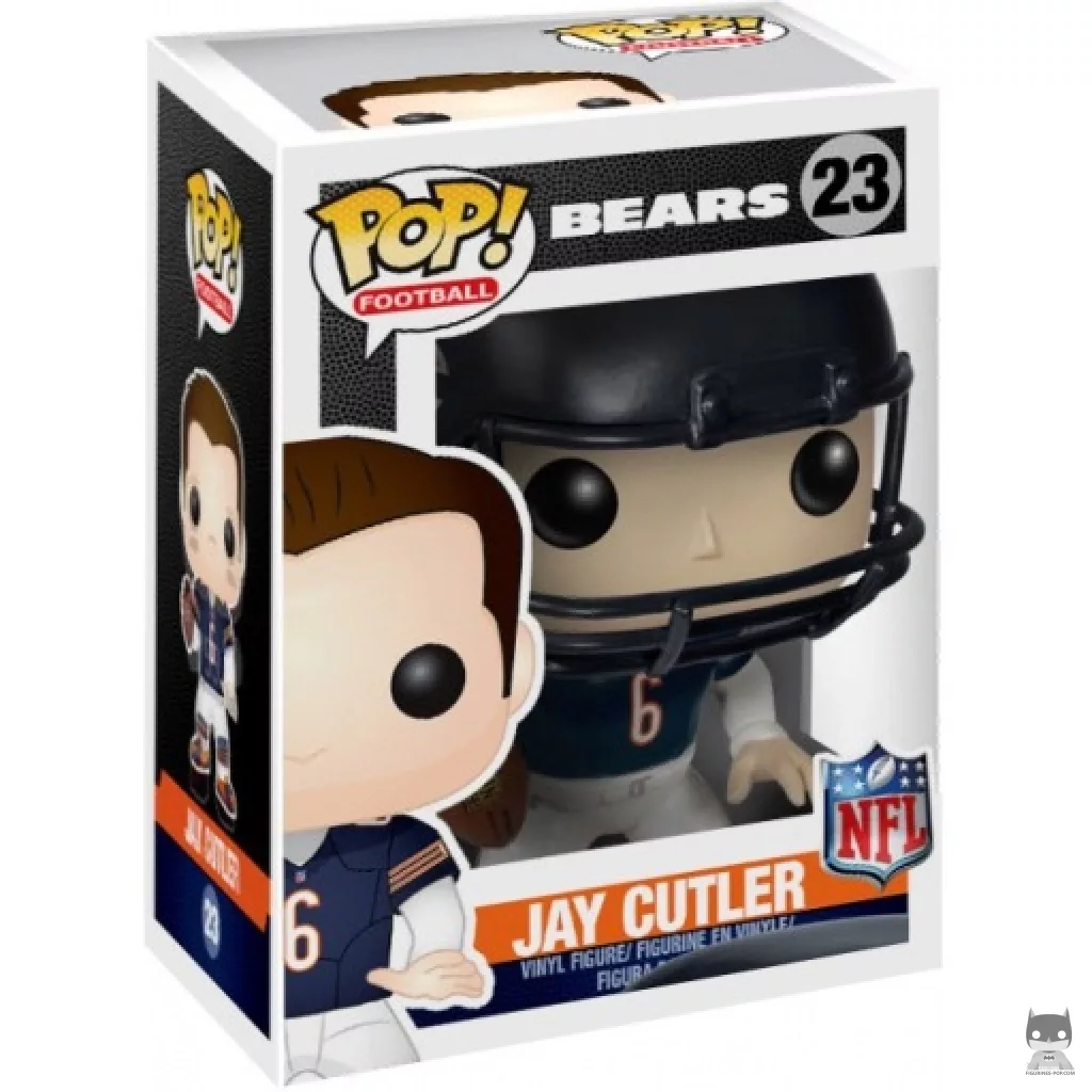 Figura Funko Pop! Jay Cutler en su caja