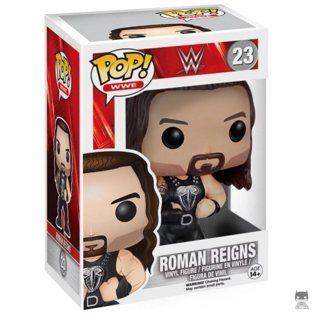 Figura Funko Pop! Roman Reigns en su caja