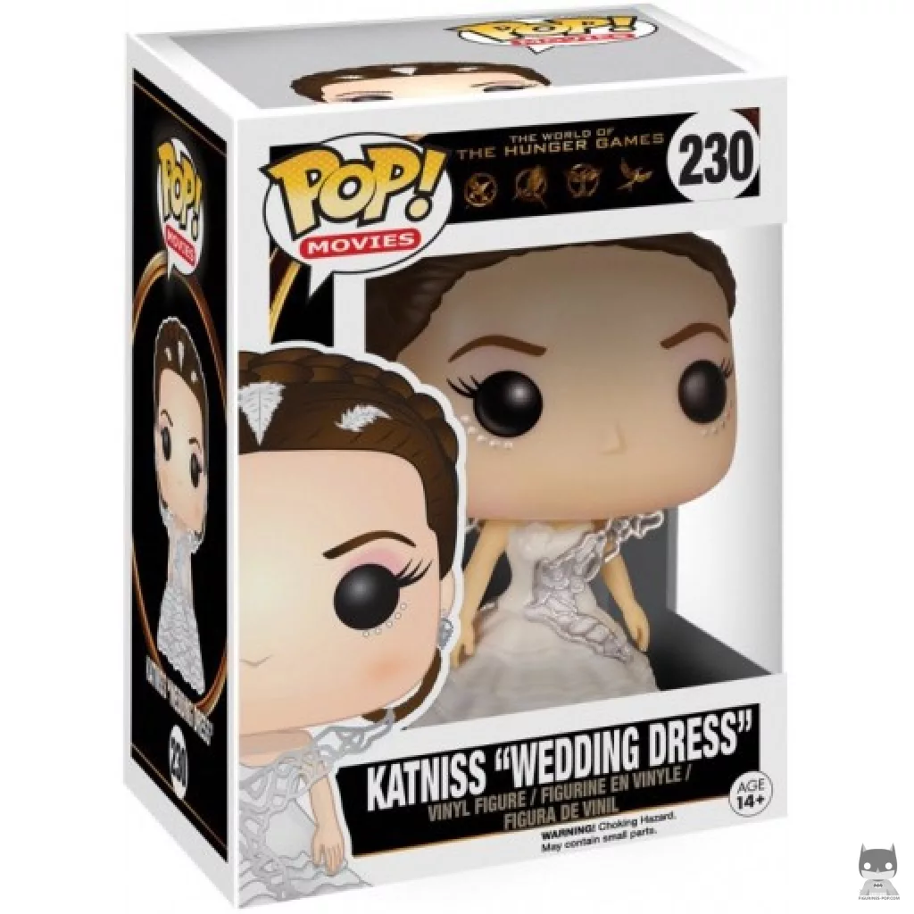 Figura Funko Pop! Katniss con vestido de novia en su caja