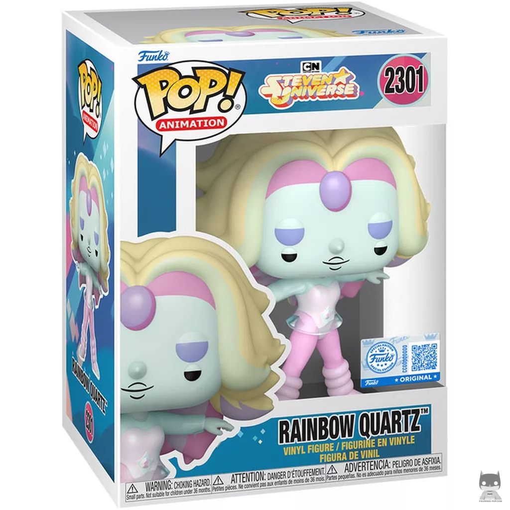 Figura Funko Pop! Cuarzo Arcoíris en su caja