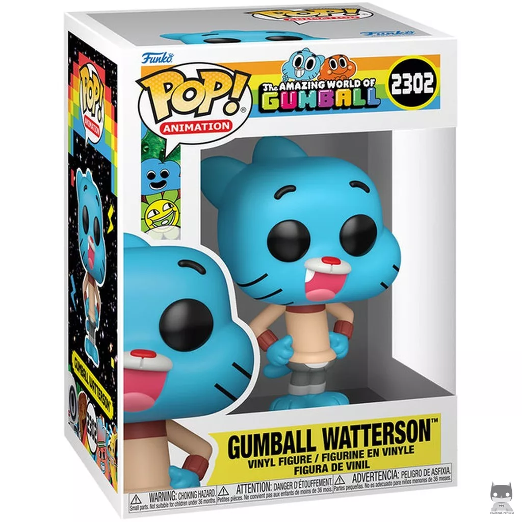 Figura Funko Pop! Gumball Watterson en su caja