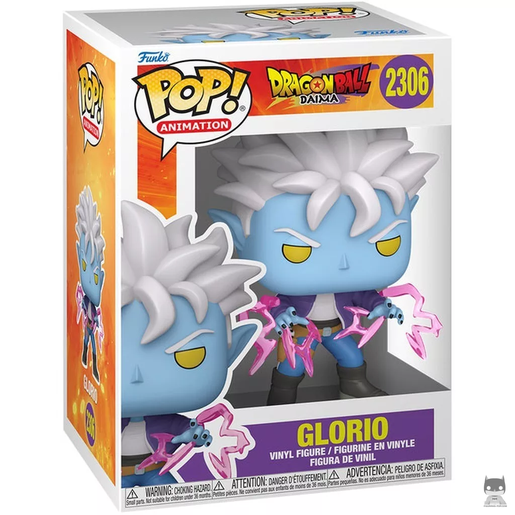 Figura Funko Pop! Glorio en su caja