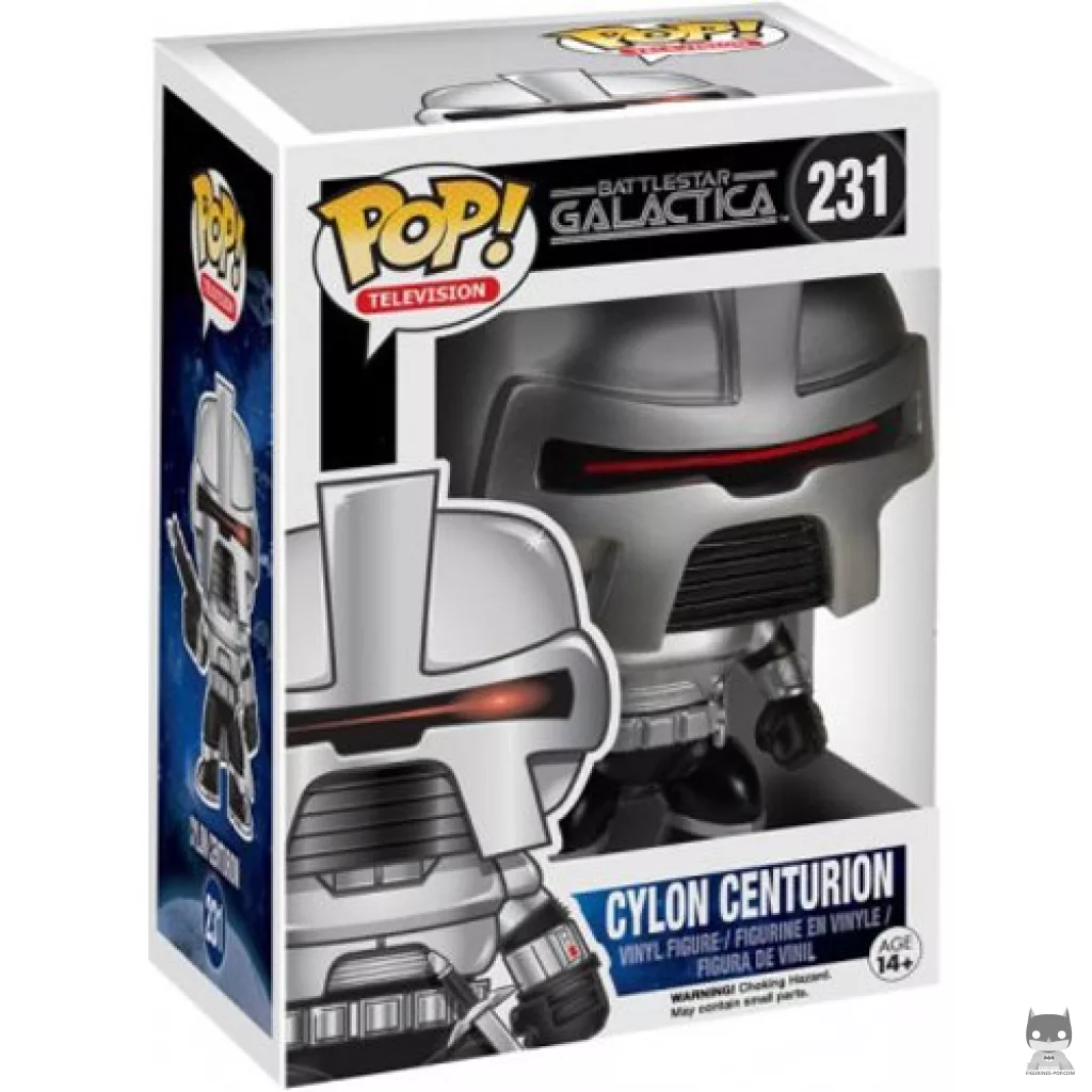 Figura Funko Pop! Cylon en su caja