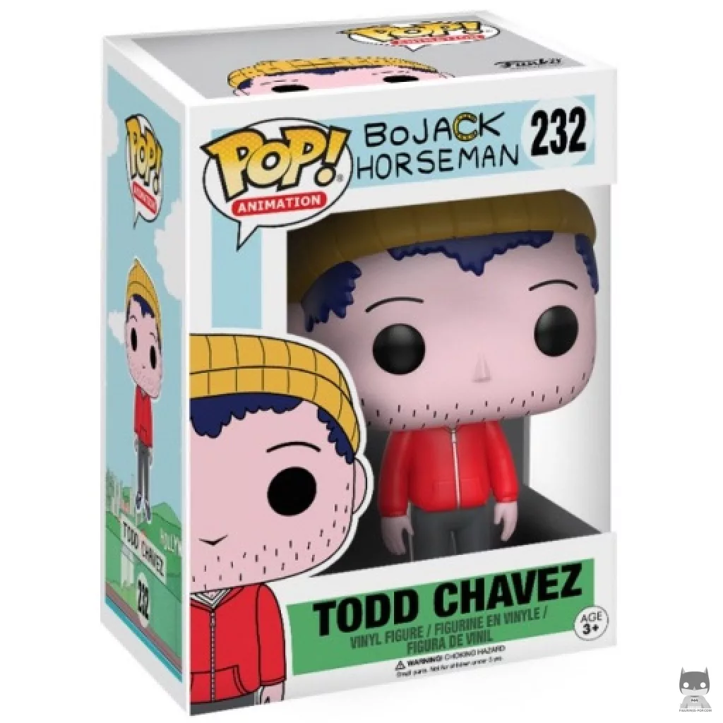 Figura Funko Pop! Todd Chavez en su caja