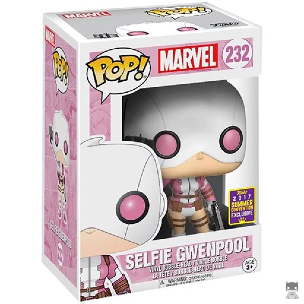 Figura Funko Pop! Gwenpool en su caja