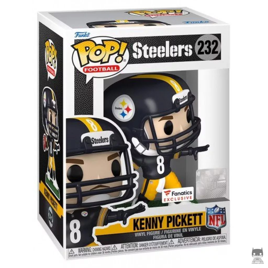Figura Funko Pop! Kenny Pickett en su caja