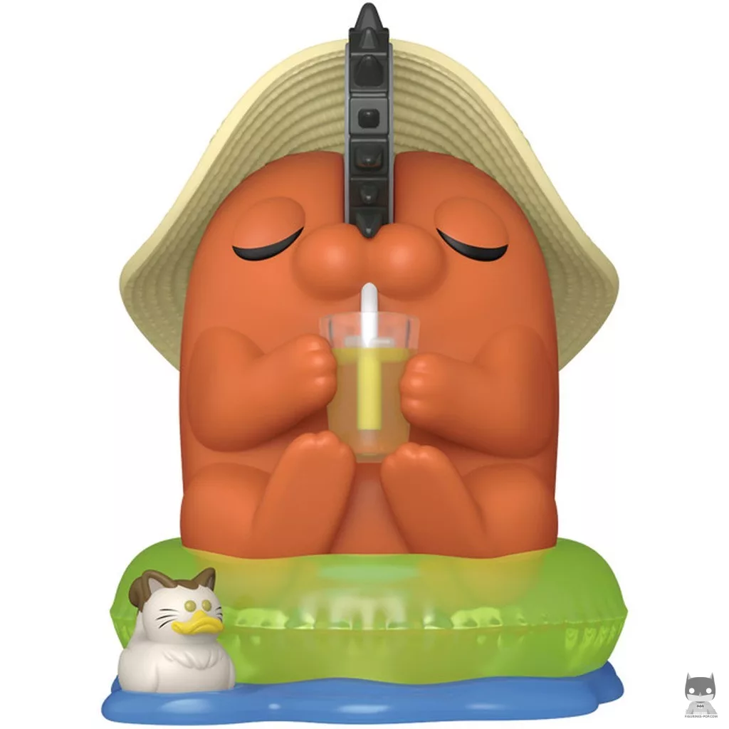 Figura Funko Pop! Pochita con sombrero de sol (Chainsaw Man)