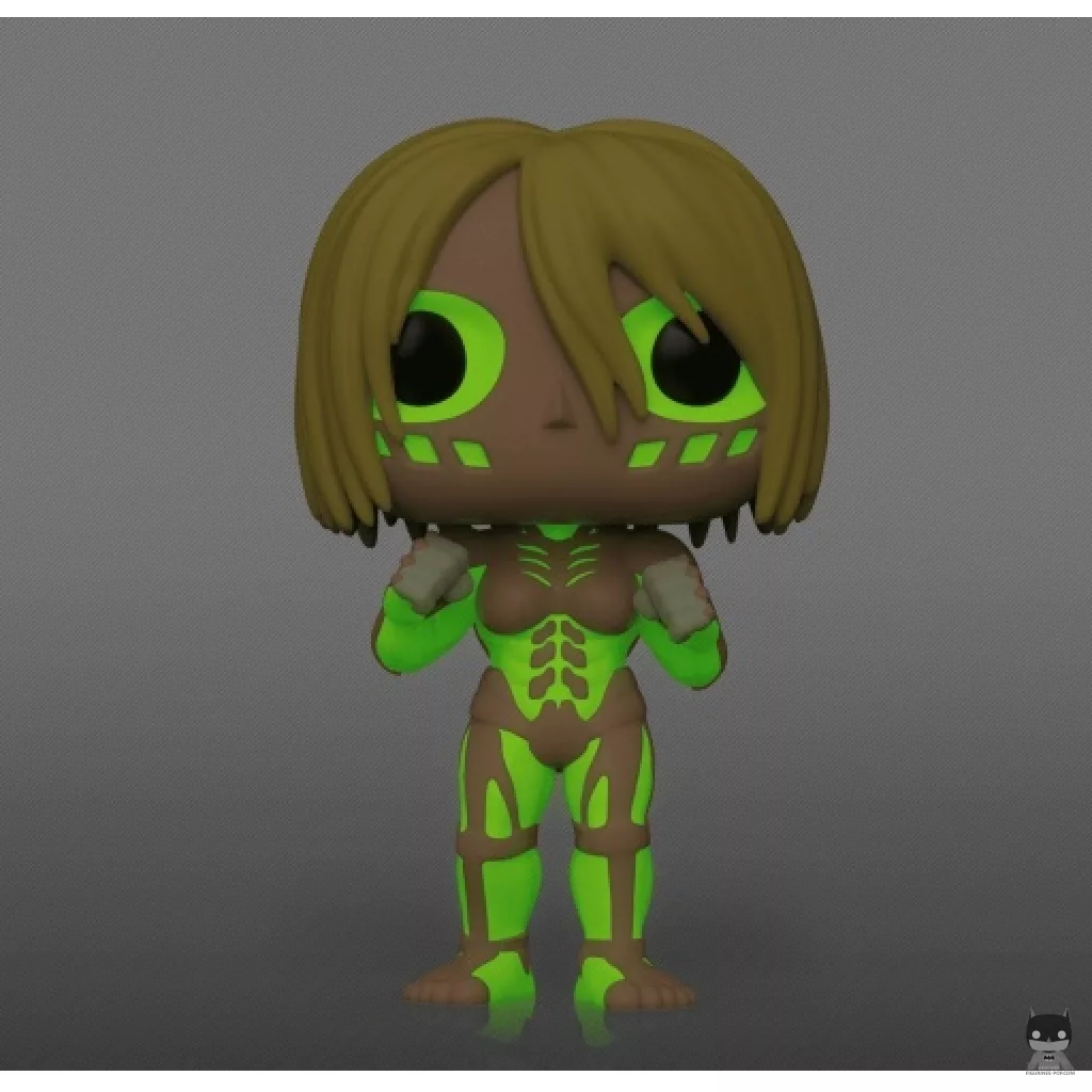 Figura Funko Pop! Titán Hembra (Brilla en la oscuridad) (Ataque a los titanes (SNK))