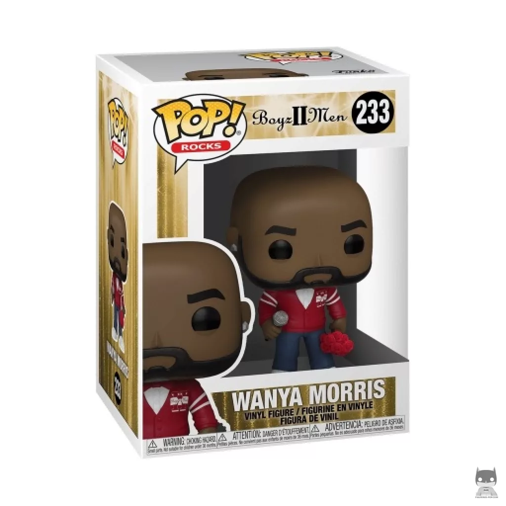 Figura Funko Pop! Wanya Morris en su caja