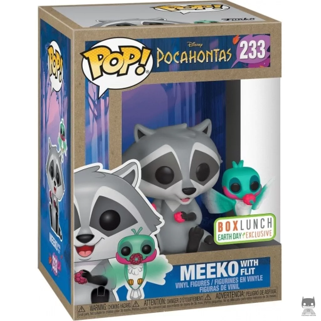 Figura Funko Pop! Meeko con Flit en su caja