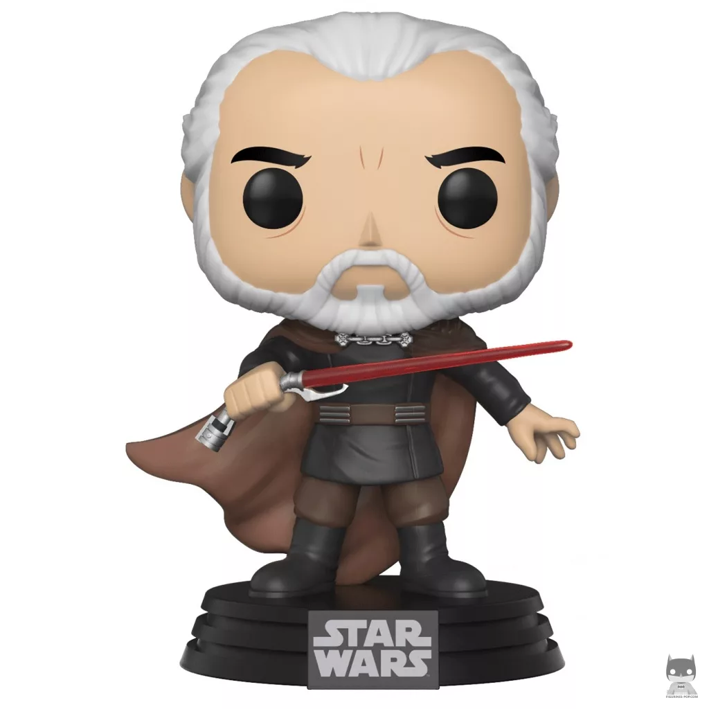Figura Funko Pop! Conde Dooku (Star Wars: Episodio II, El ataque de los clones)