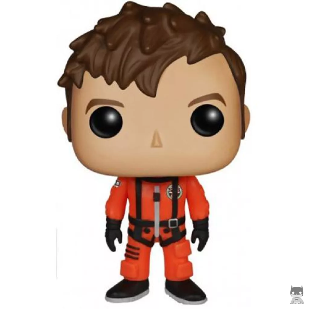 Figura Funko Pop! Décimo Doctor (Traje espacial naranja) (Doctor Who)