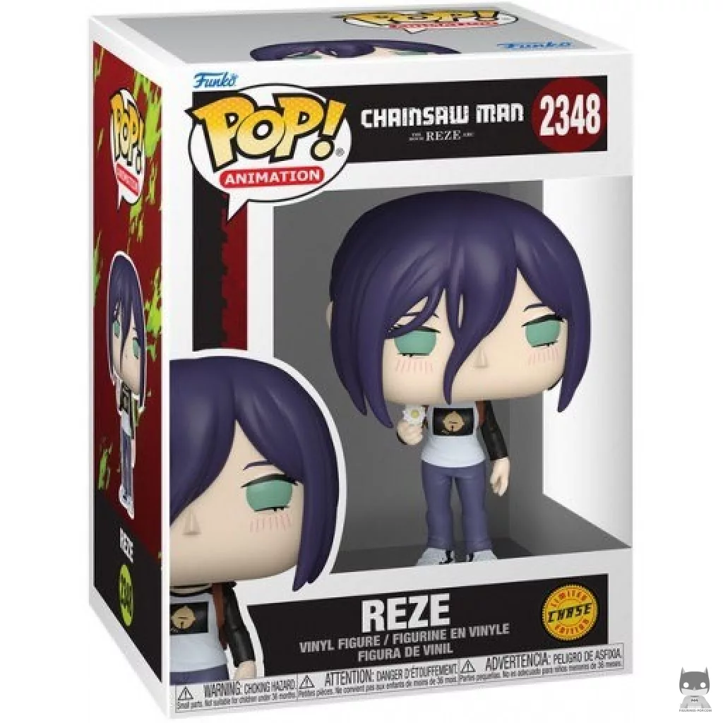 Figura Funko Pop! Reze (Chase) en su caja