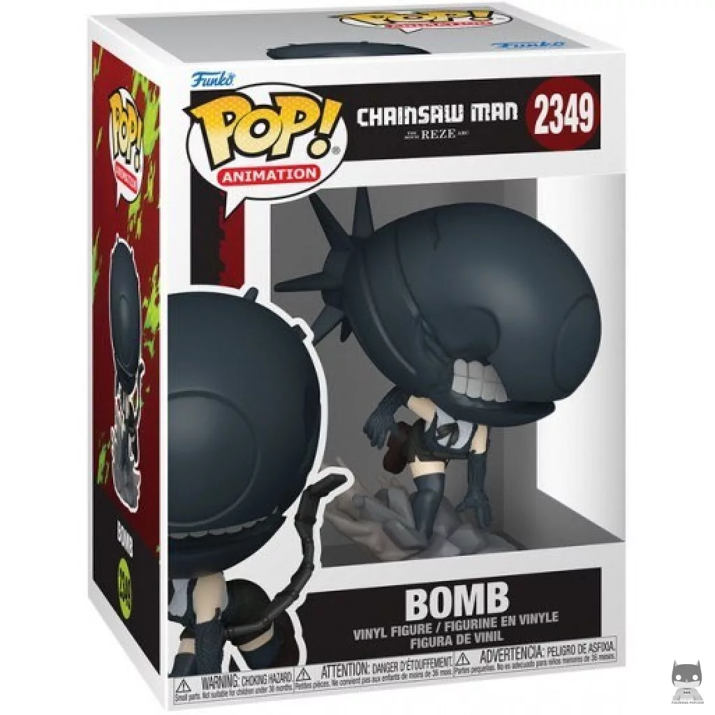 Figura Funko Pop! Bomb en su caja