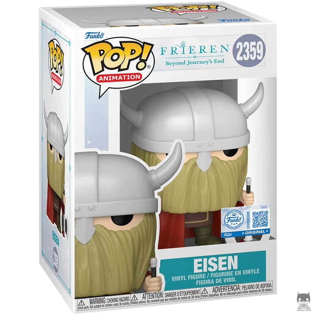 Figura Funko Pop! Eisen en su caja