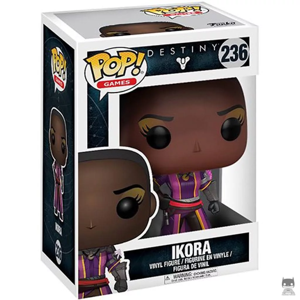 Figura Funko Pop! Ikora Rey en su caja