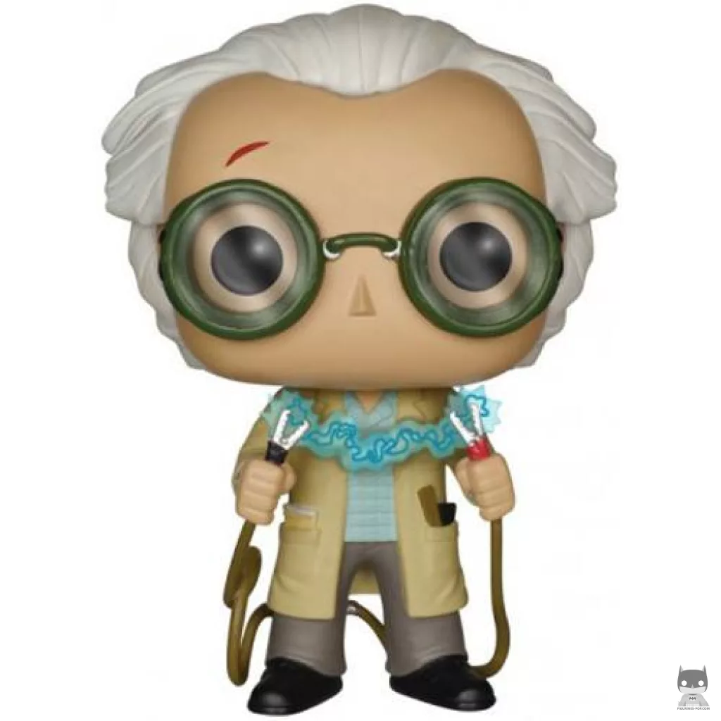Figura Funko Pop! Dr. Emmett Brown (Rayo) (Regreso al futuro)