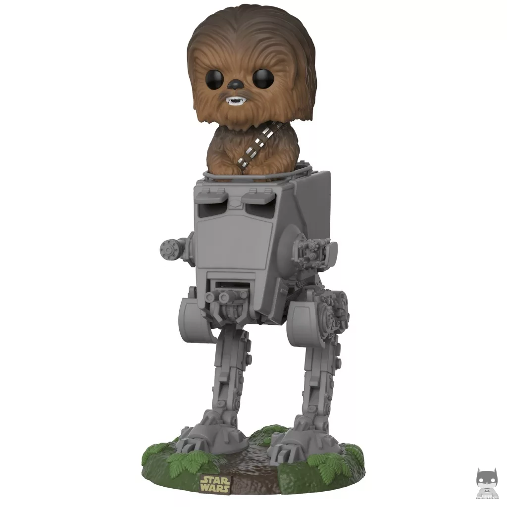 Figura Funko Pop! Chewbacca con AT-ST (Star Wars: Episodio VII, El despertar de la Fuerza)