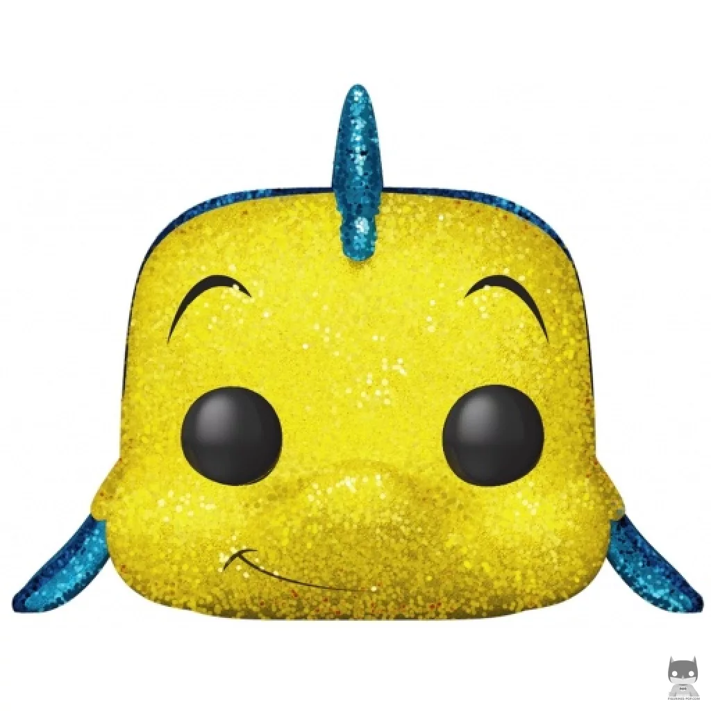 Figura Funko Pop! Flounder (Purpurina) (La sirenita)