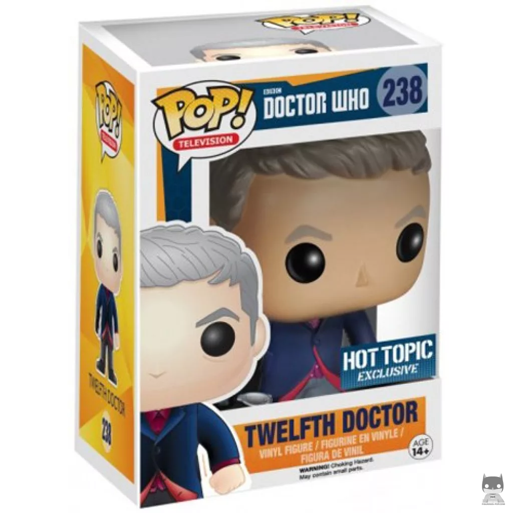 Figura Funko Pop! Duodécimo Doctor (con cuchara) en su caja