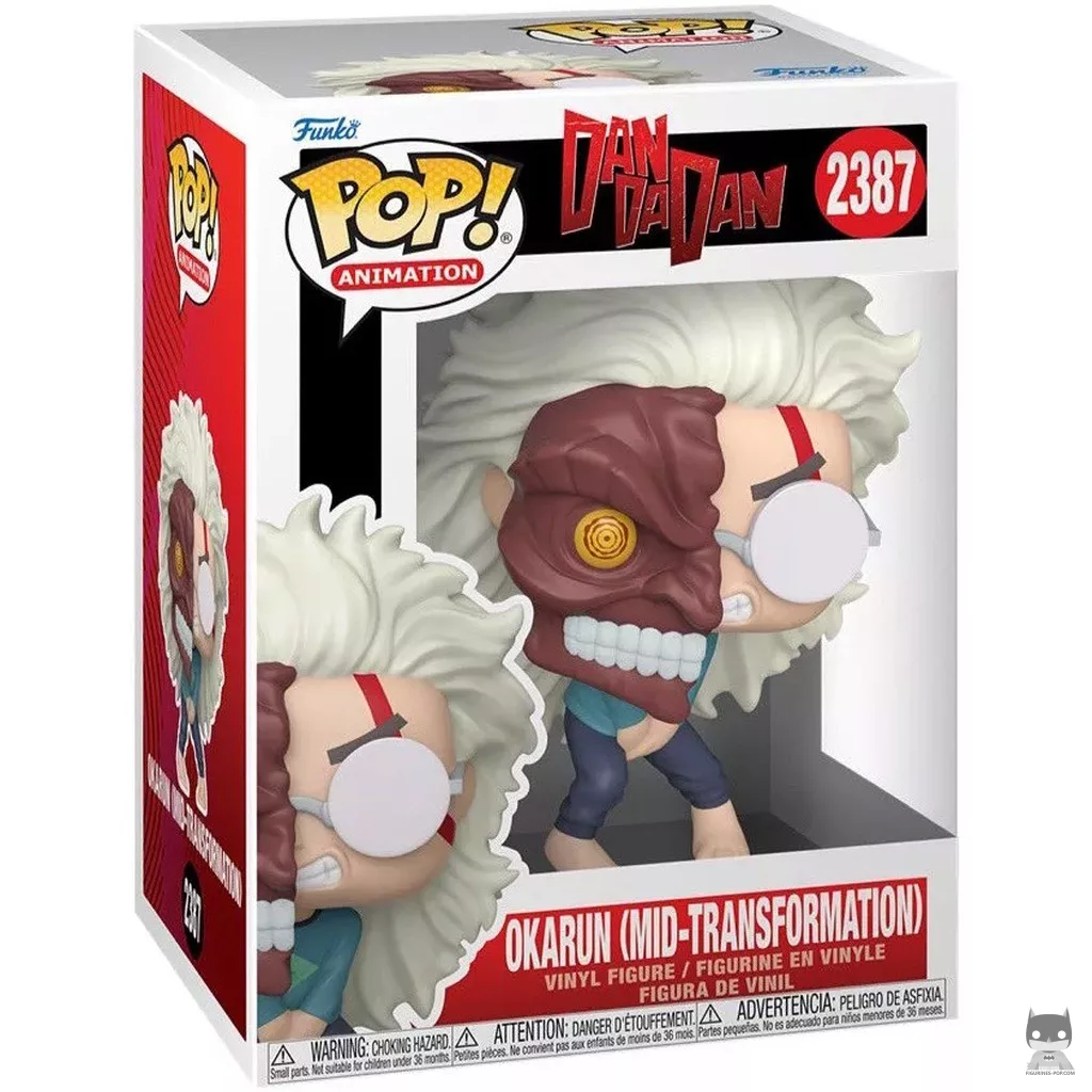 Figura Funko Pop! Okarun (En plena transformación) en su caja