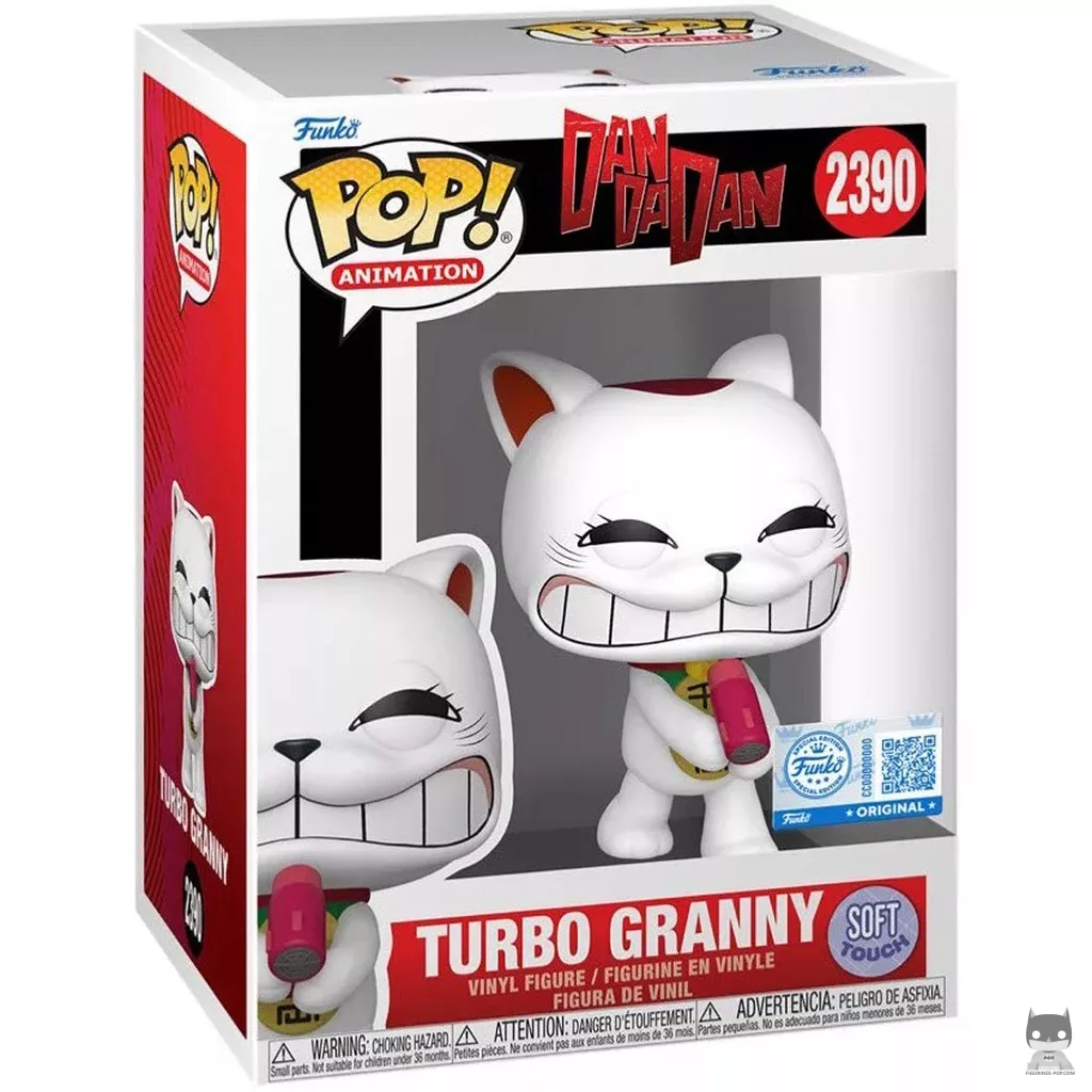 Figura Funko Pop! Turbo Granny (Soft Touch) en su caja