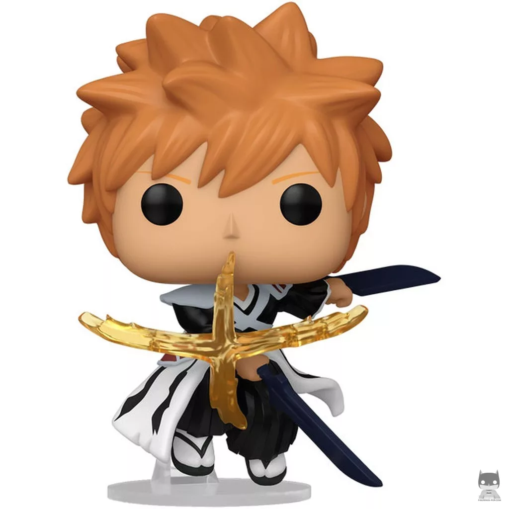 Figura Funko Pop! Ichigo Kurosaki con las dos espadas Zangetsu (Bleach)
