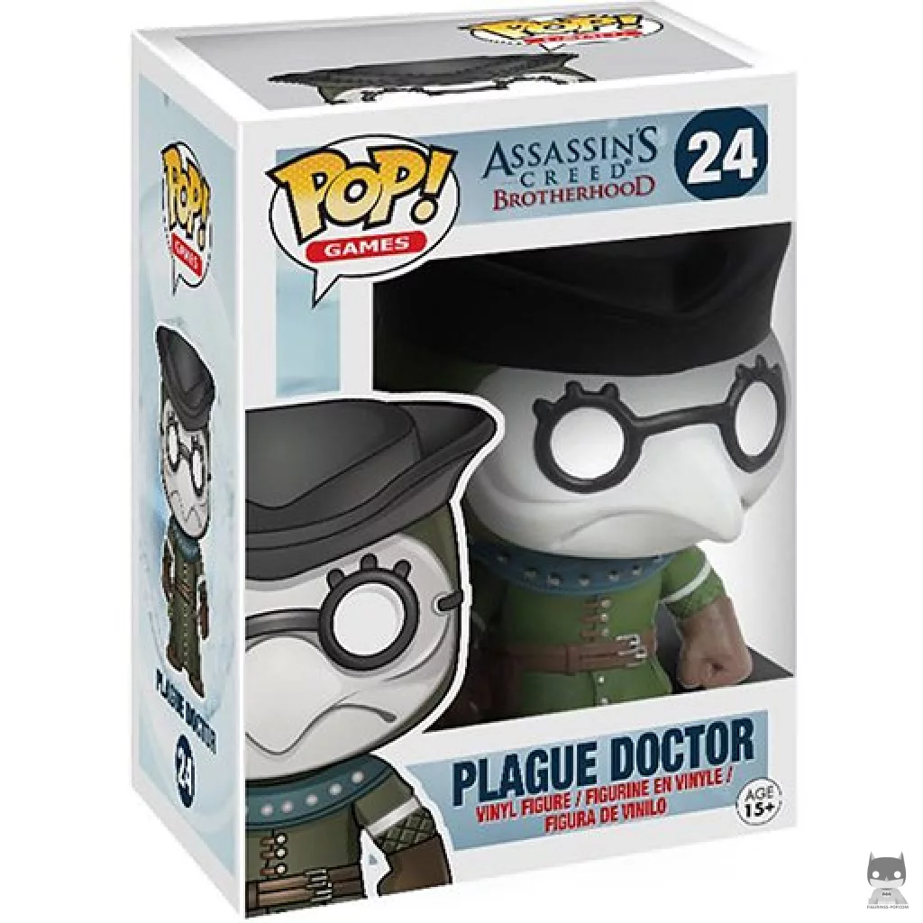 Figura Funko Pop! Médico de la peste en su caja