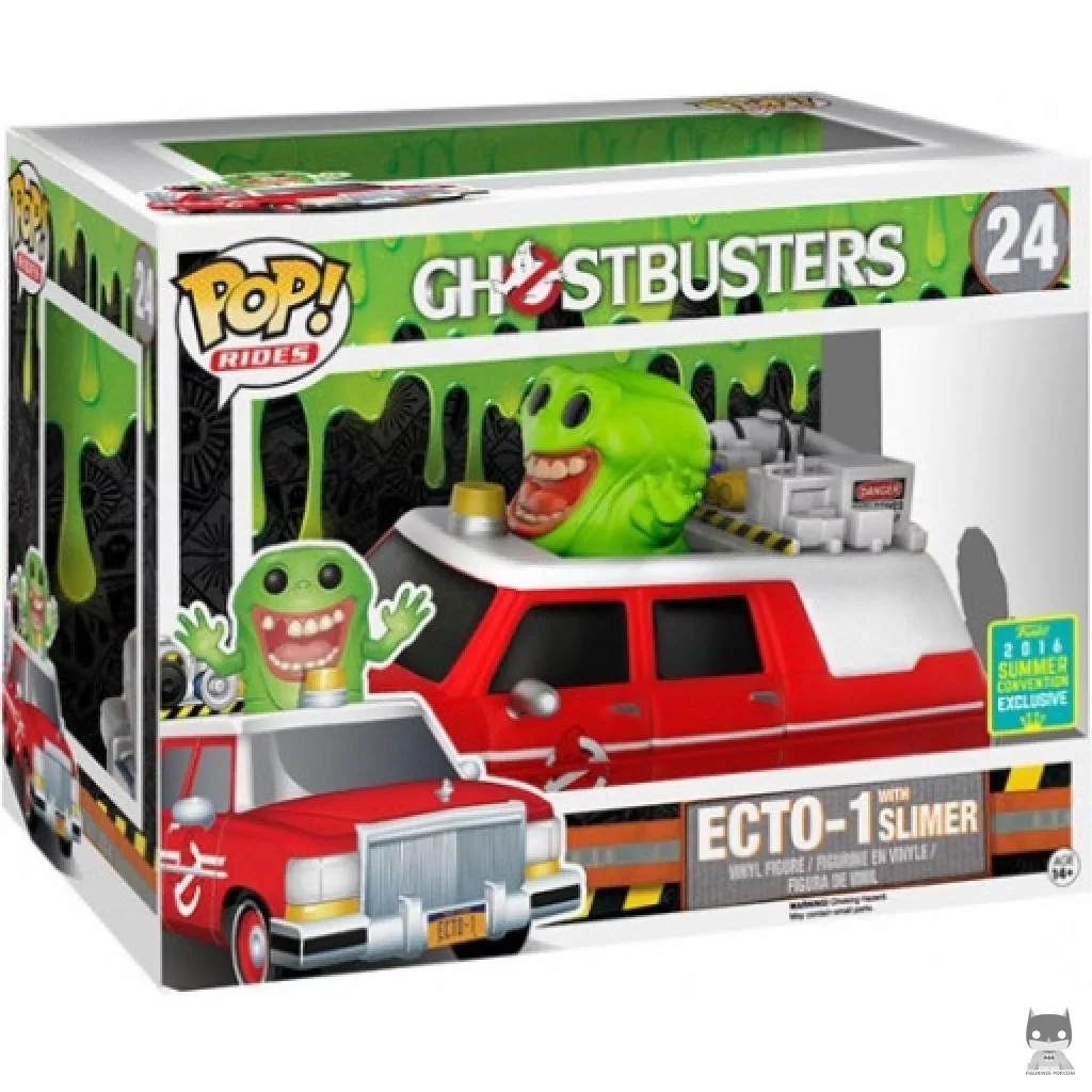 Figura Funko Pop! Ecto-1 con Moquete en su caja