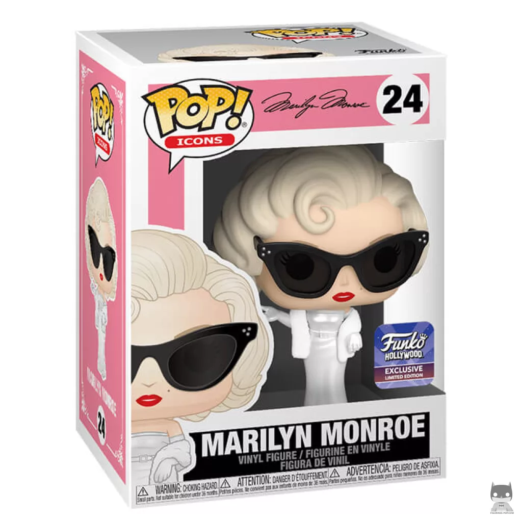 Figura Funko Pop! Marilyn Monroe en su caja