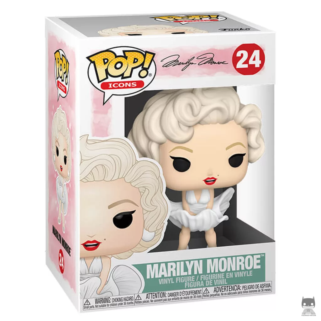 Figura Funko Pop! Marilyn Monroe en su caja