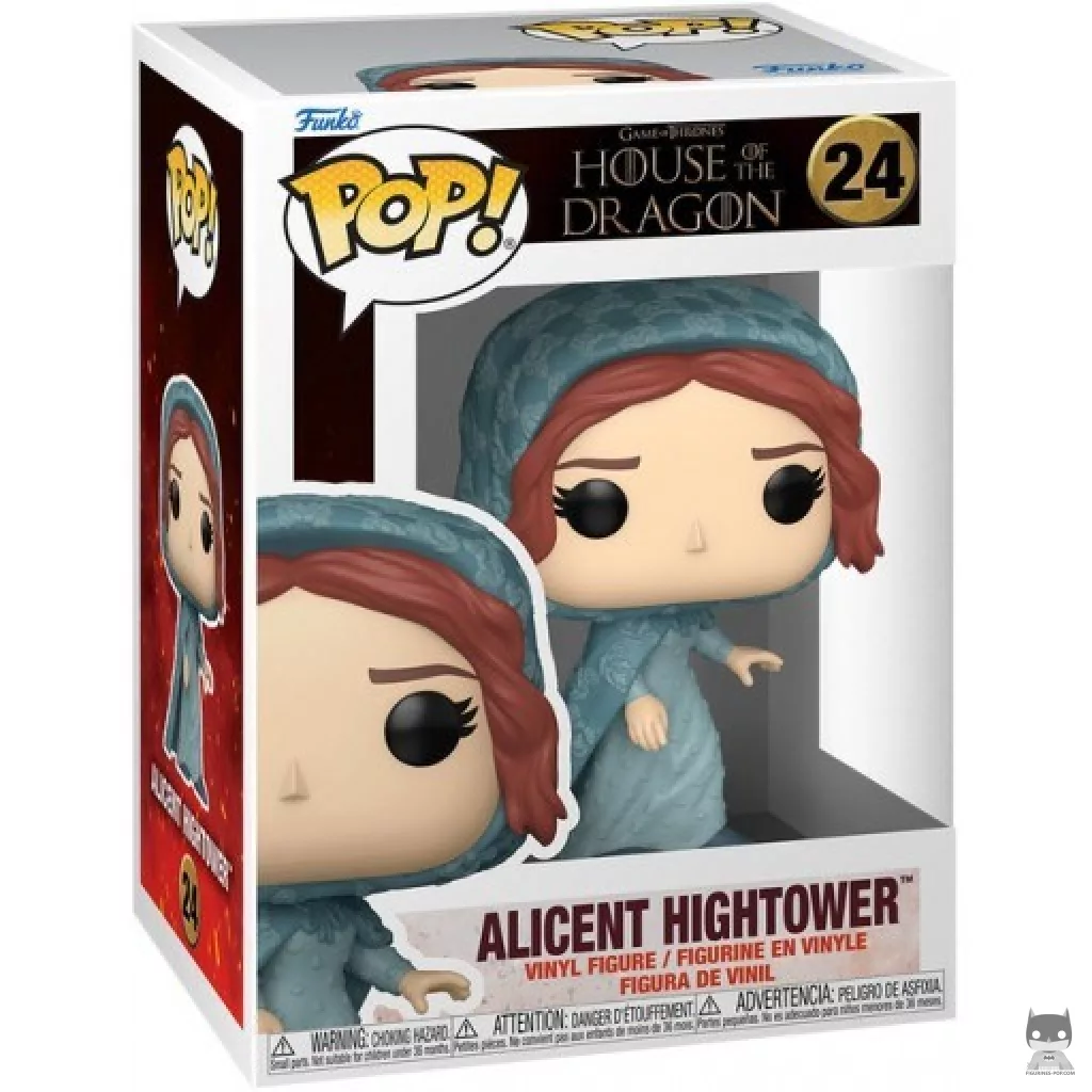 Figura Funko Pop! Alicent Hightower en su caja