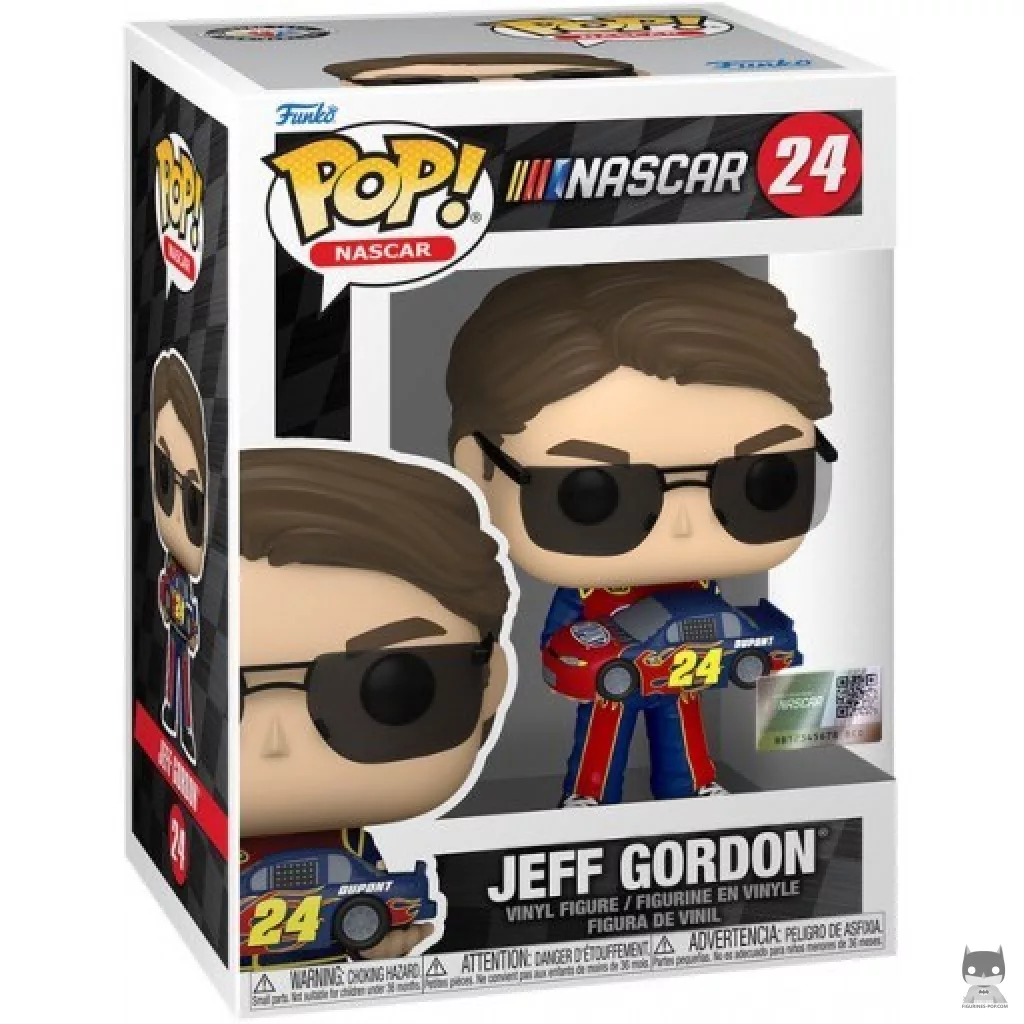 Figura Funko Pop! Jeff Gordon en su caja