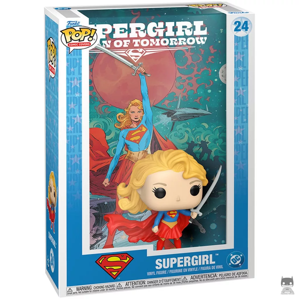 Figura Funko Pop! Supergirl (Portada de cómic) en su caja